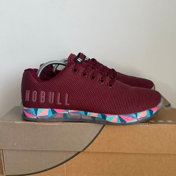 NOBULL Cabernet Prism Unisex Sneakers - Men 7- Women 8.5